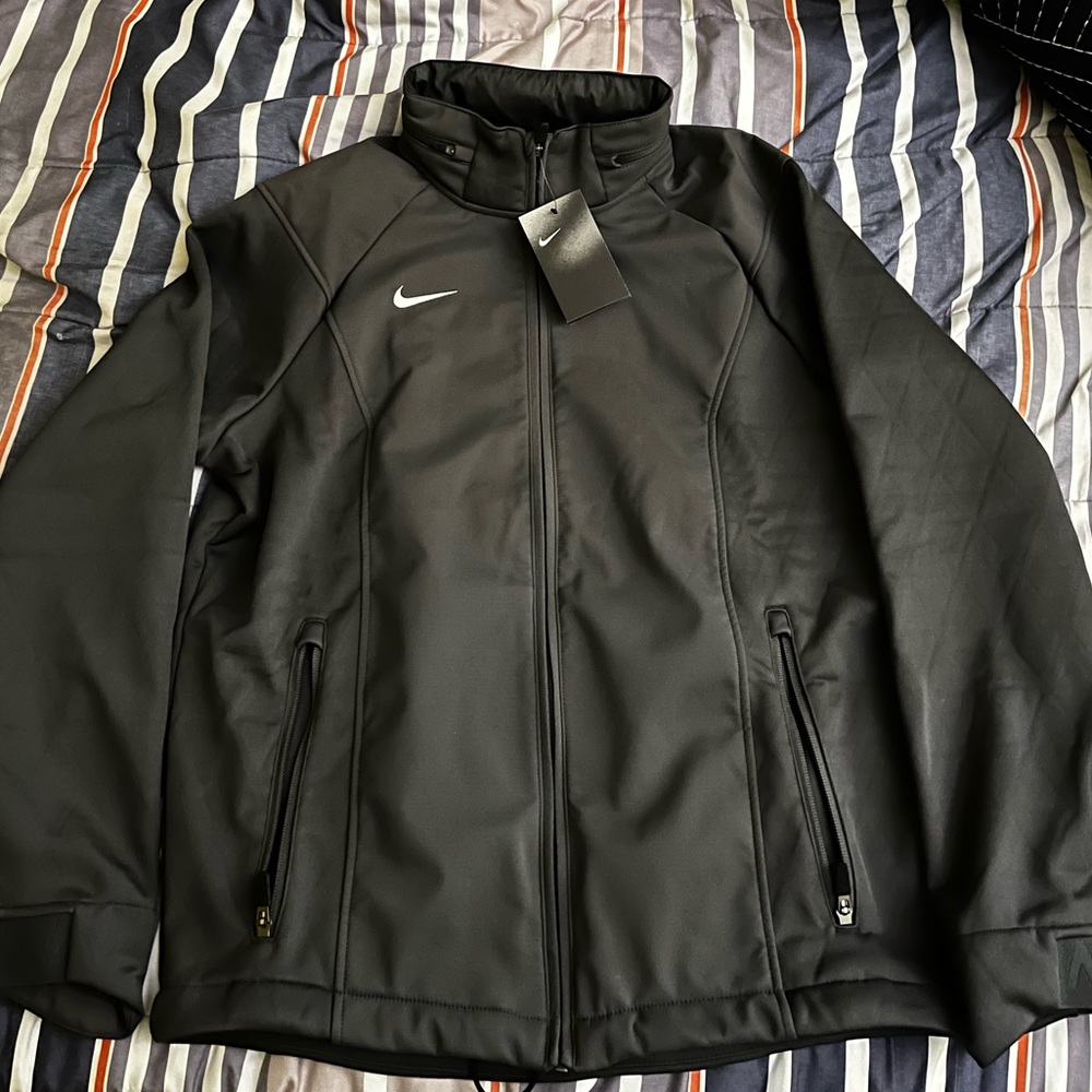 Nike FZ Hidden Hood Heavyweight Jacket Gray